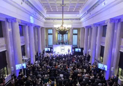 Awards at Banking Hall