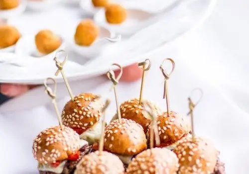 Telegraph Travel Awards Canapes