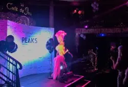 Kylie (Terri Pace) at My Booking Rewards Awards